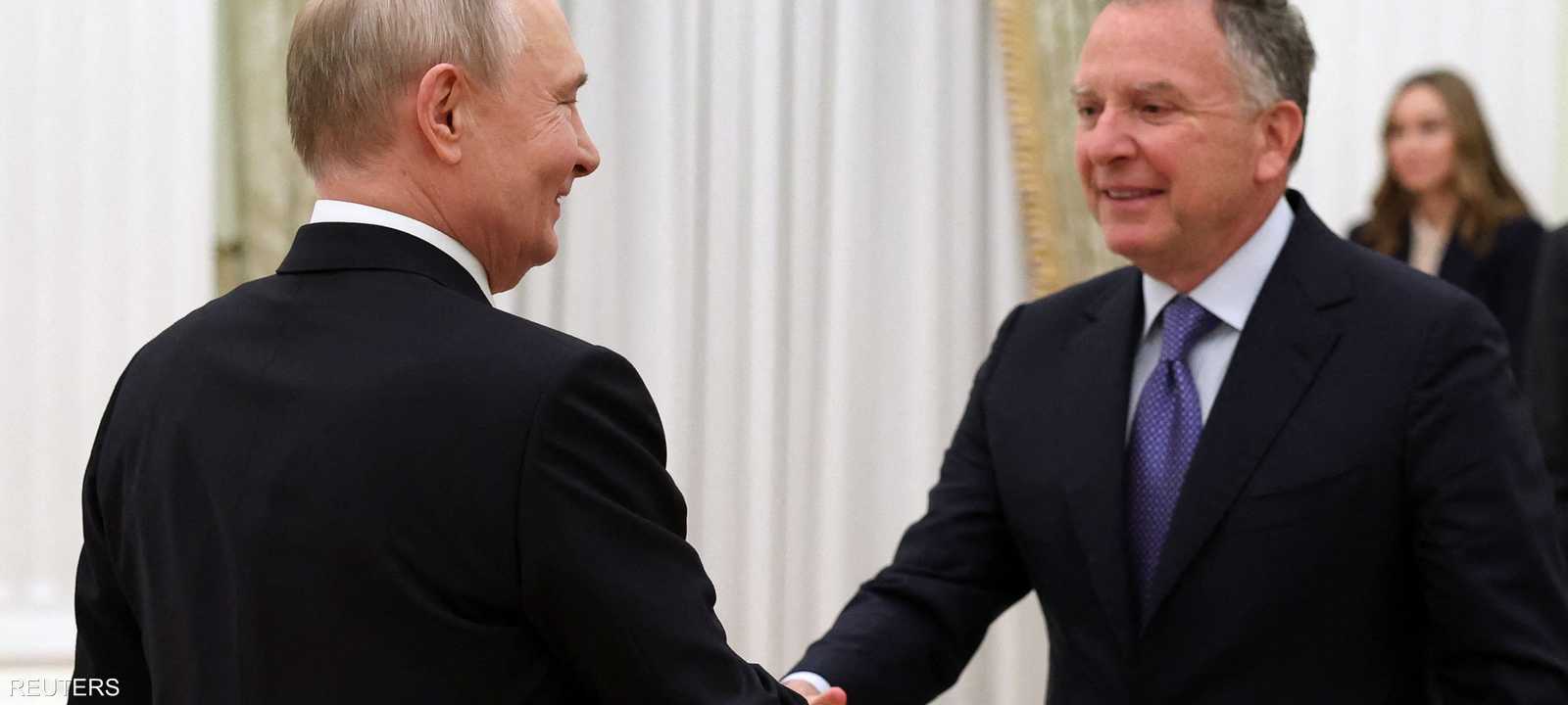 بوتين استقبل ويتكوف في موسكو