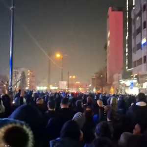 من الاحتجاجات الأخيرة في إيران