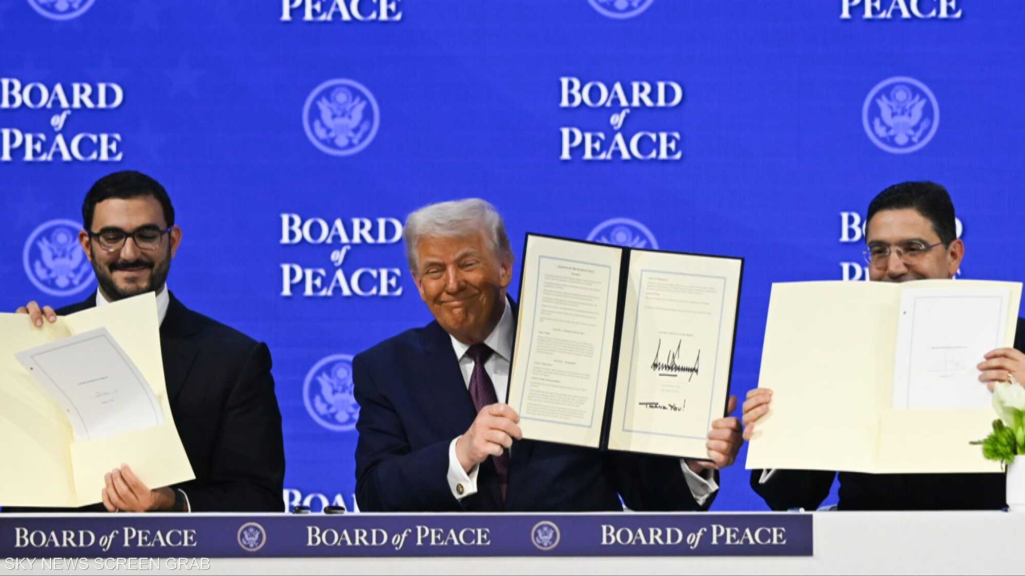 مجلس السلام.. التوقيع على الميثاق التأسيسي