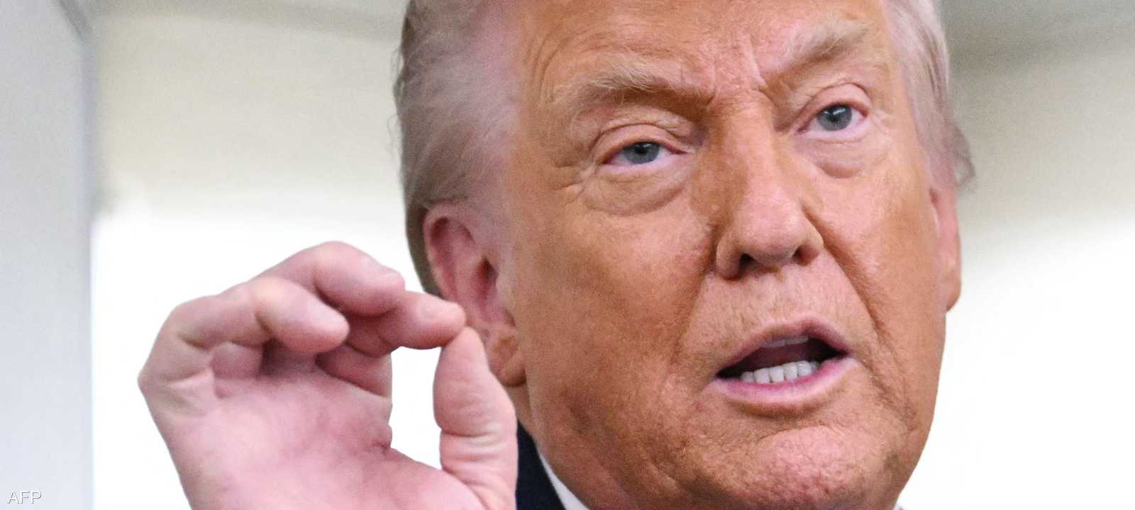 الرئيس الأميركي دونالد ترامب