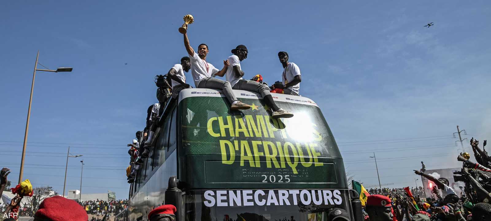 في داكار.. احتفالات السنغال باللقب