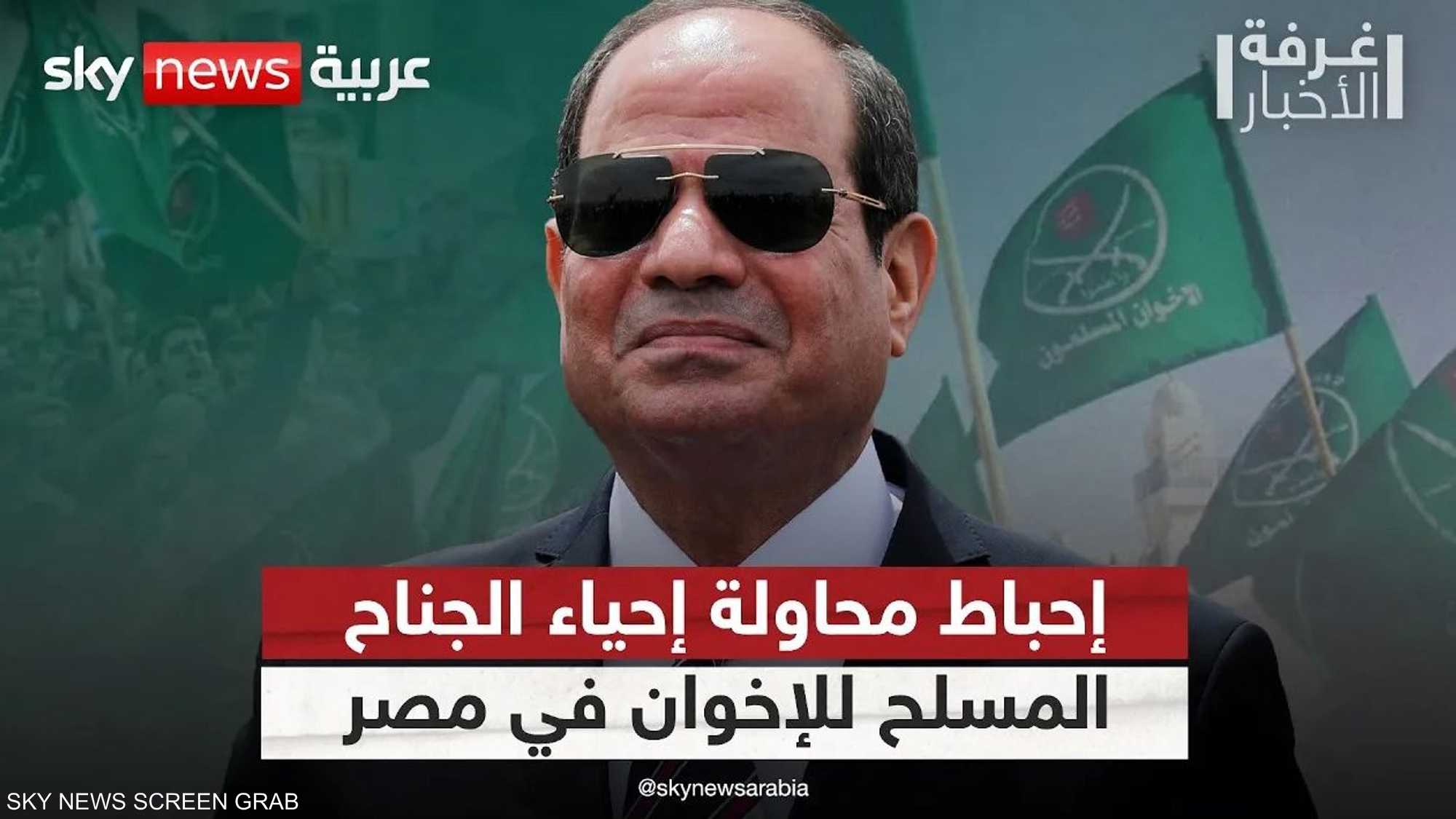 كيف واجهت مصر محاولة إعادة الجناح المسلح لتنظيم الإخوان؟