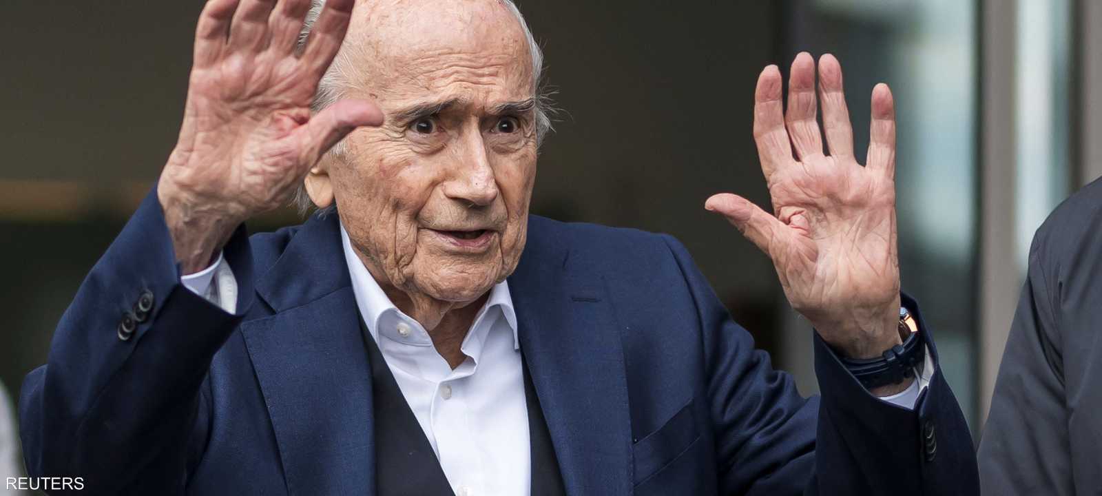 بلاتر واجه اتهامات بالفساد أثناء قيادته الفيفا