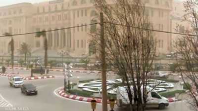 عاصفة قوية مصحوبة برياح في الجزائر