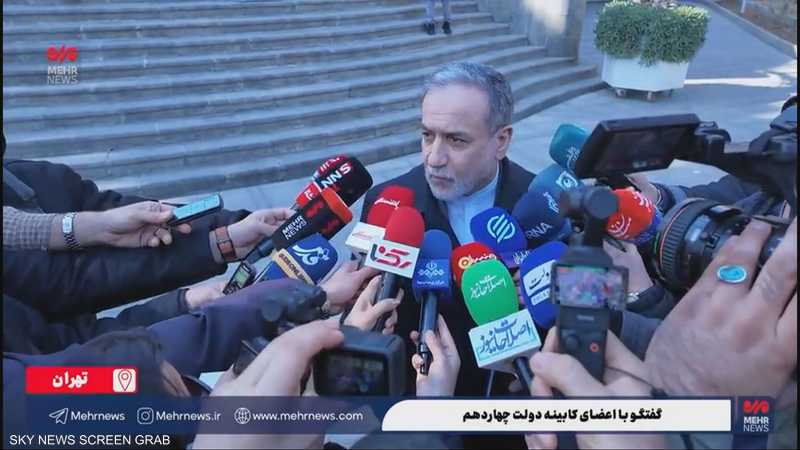 وزيرُ الخارجية الإيراني عباس عراقجي