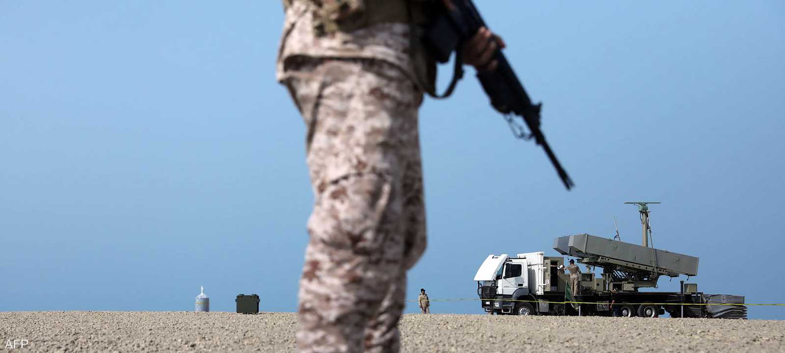 أرشيفية لمنصة إطلاق صاروخ في إيران