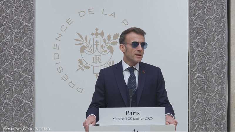 ماكرون يشدد على السيادة الأوروبية وضمان أمن غرينلاند