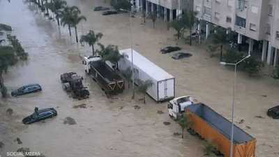 المغرب.. الفيضانات تستنفر السلطات في مدينة القصر الكبير