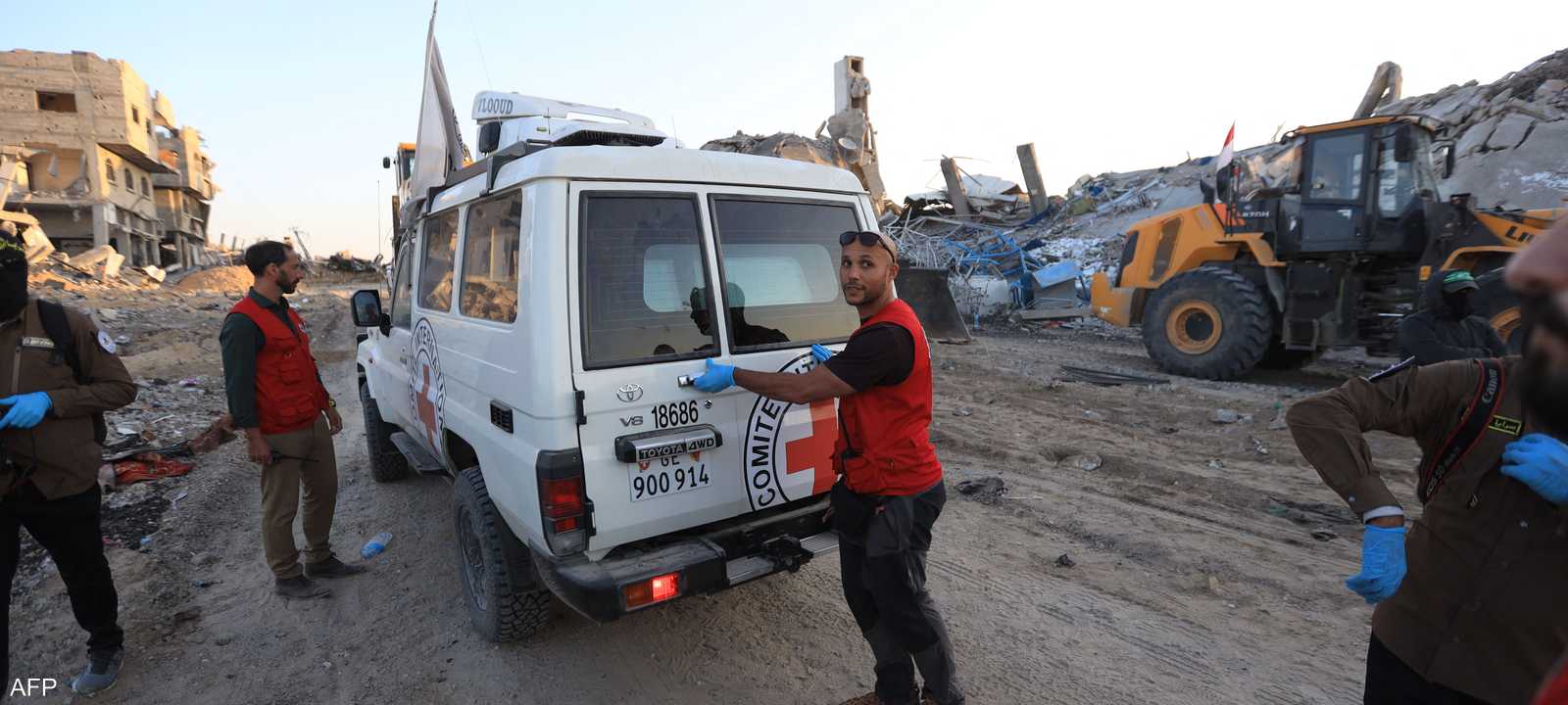 اللجنة الدولية للصليب الأحمر سلّمت الجثامين.. أرشيفية