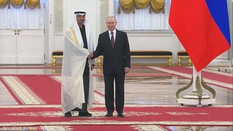 قمة روسية إماراتية في الكرملين تكرس عمق الشراكة الاستراتيجية