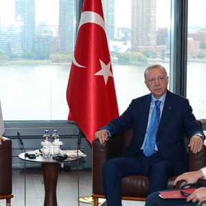 أردوغان وبزشكيان - أرشيفية