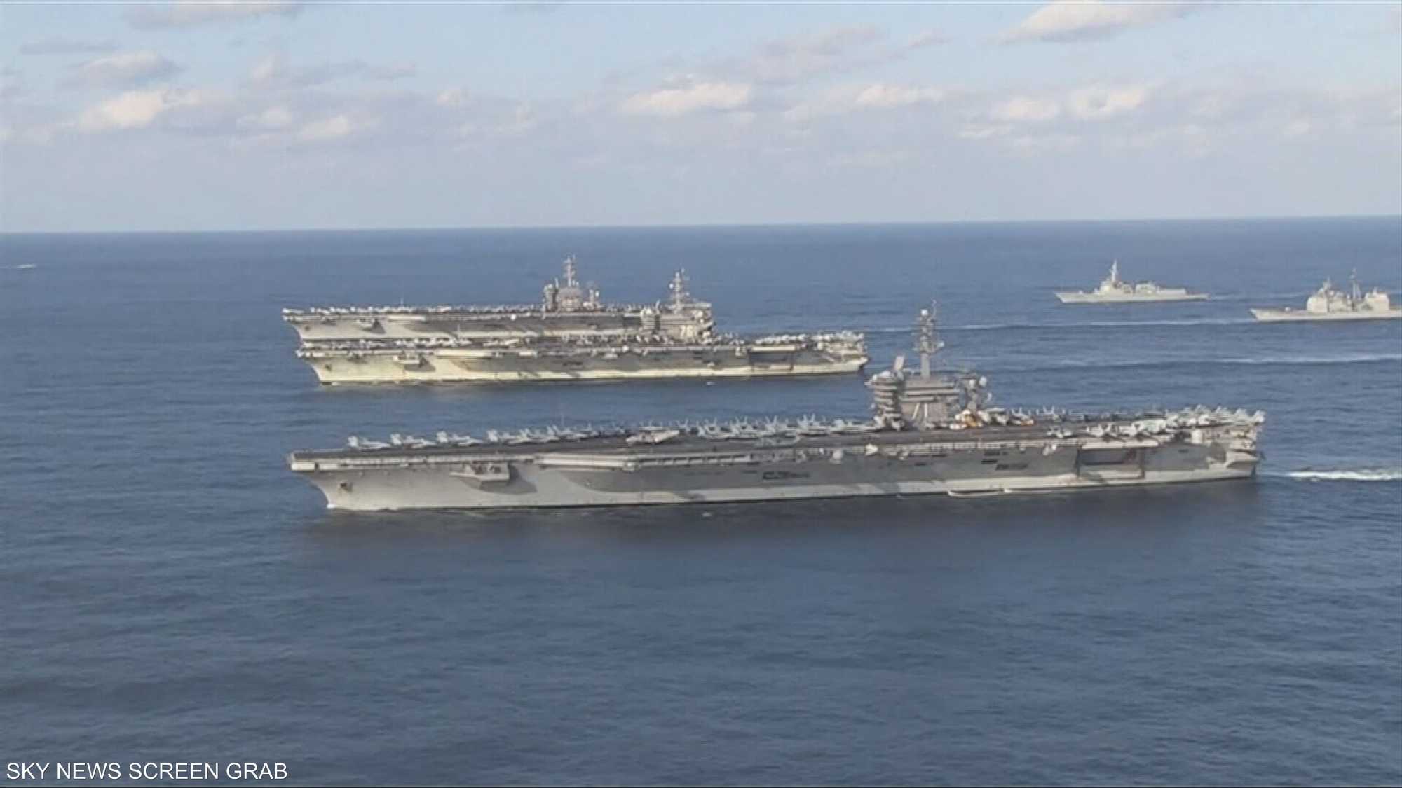 تحشيدٌ عسكري أميركي جديد في المنطقة.. ووساطات تتحرك