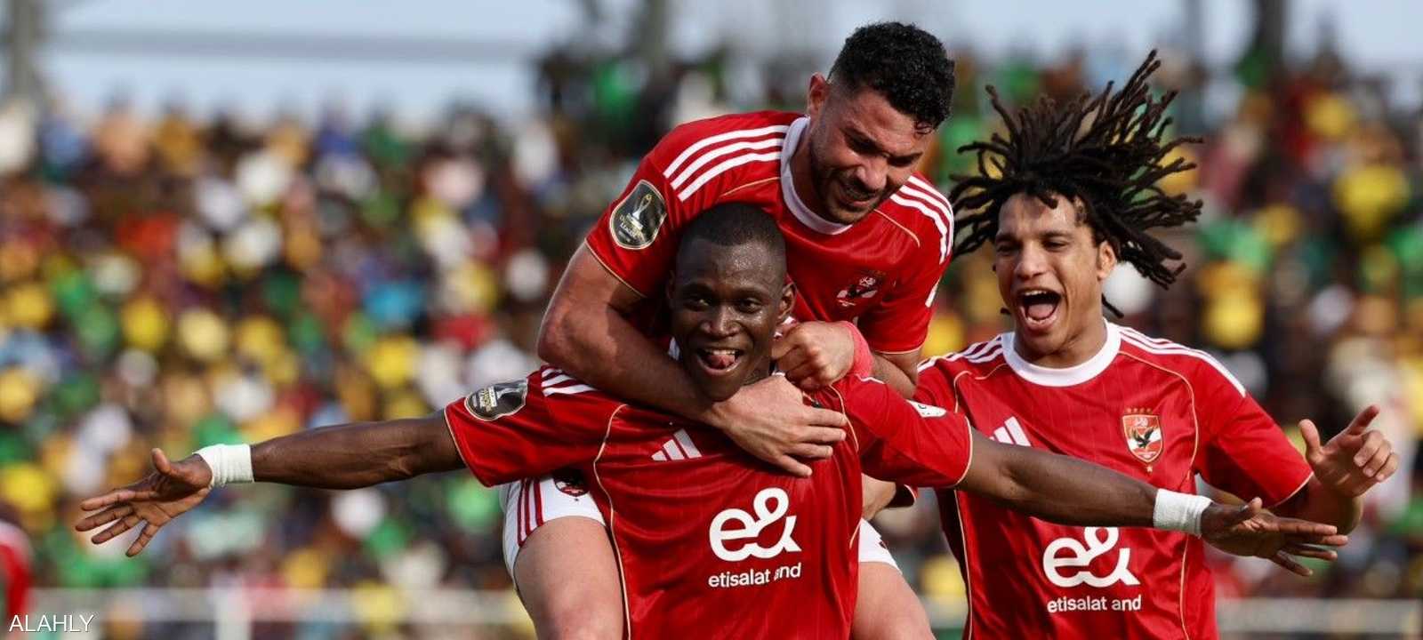 أليو ديانغ أحرز هدف التعادل للأهلي في الشوط الثاني