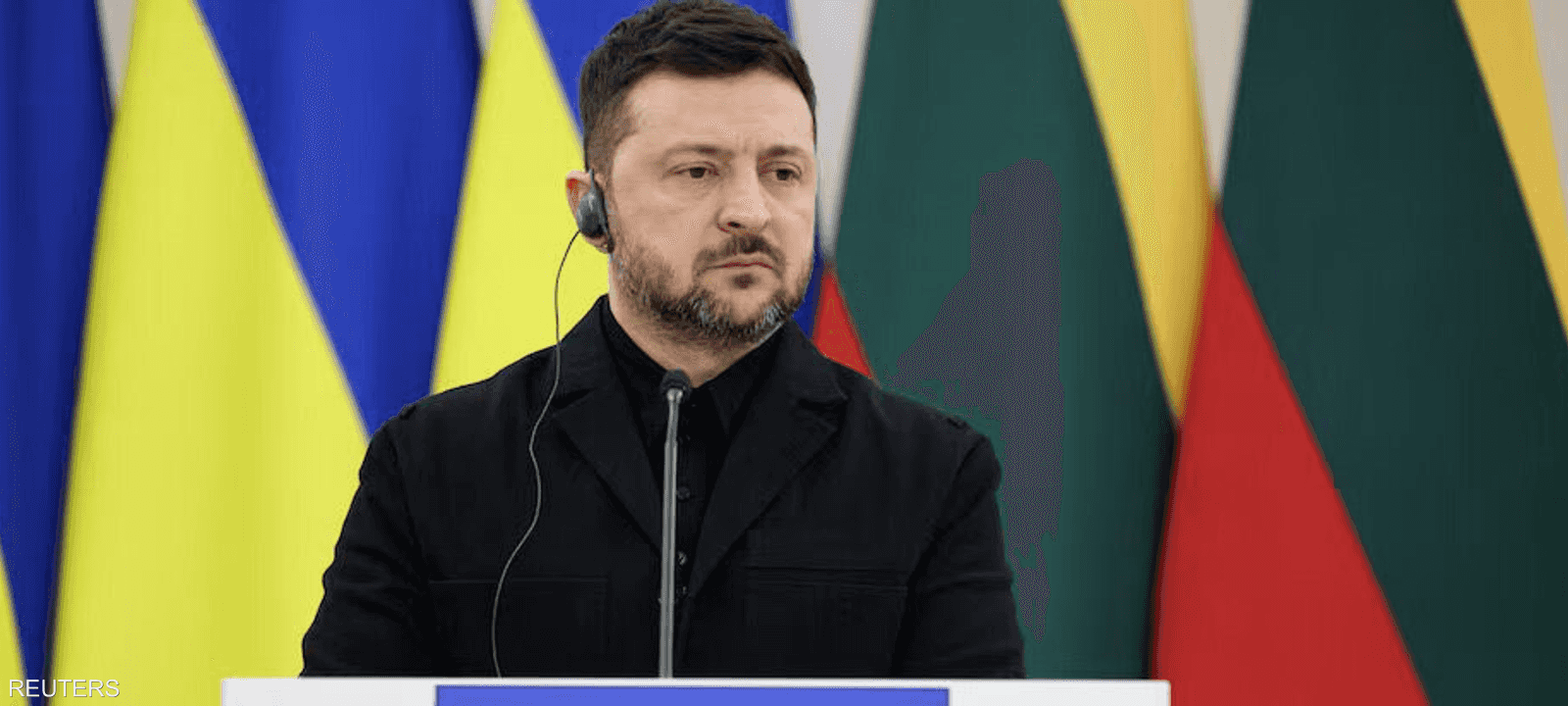 الرئيس الأوكراني فلوديمير زيلينسكي