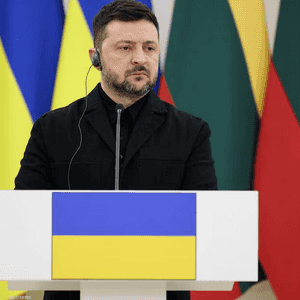الرئيس الأوكراني فلوديمير زيلينسكي