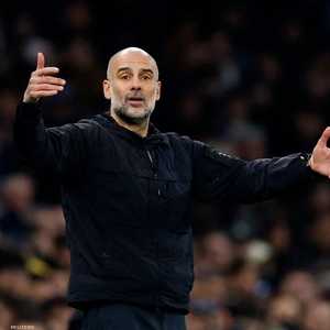 المدير الفني لفريق مانشستر سيتي، بيب غوارديولا