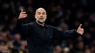 المدير الفني لفريق مانشستر سيتي، بيب غوارديولا