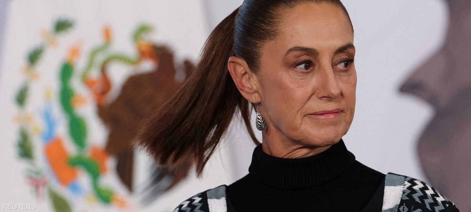 رئيسة المكسيك كلاوديا شينباوم