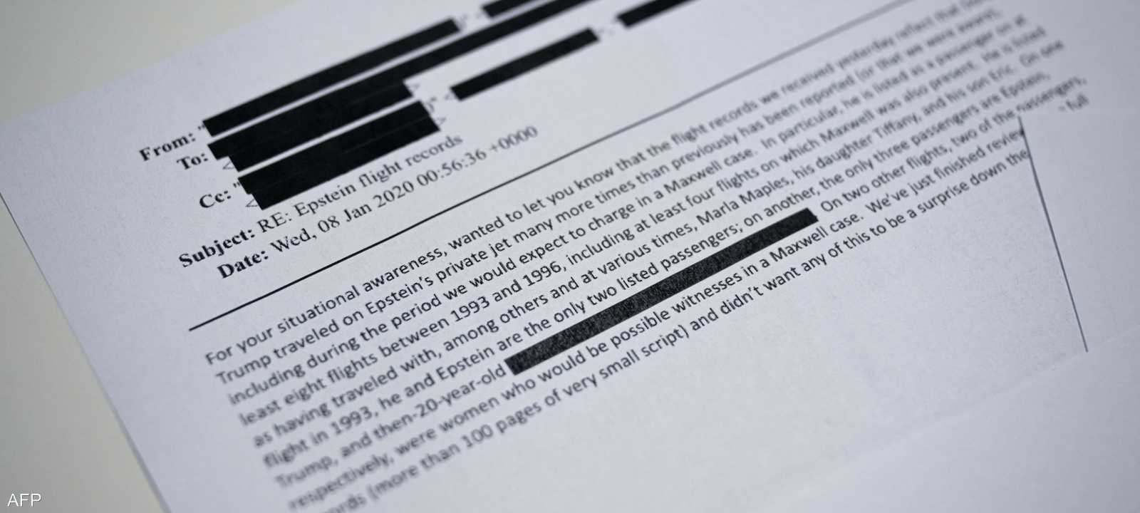 وثائق إبستين