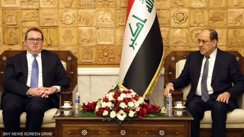 المالكي يبحث مع القائم بأعمال السفارة الأميركية مسار الحكومة