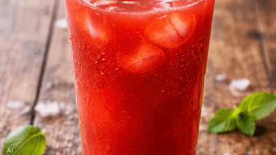 مشروب أحمر يخفض ضغط الدم "بشكل ملحوظ"