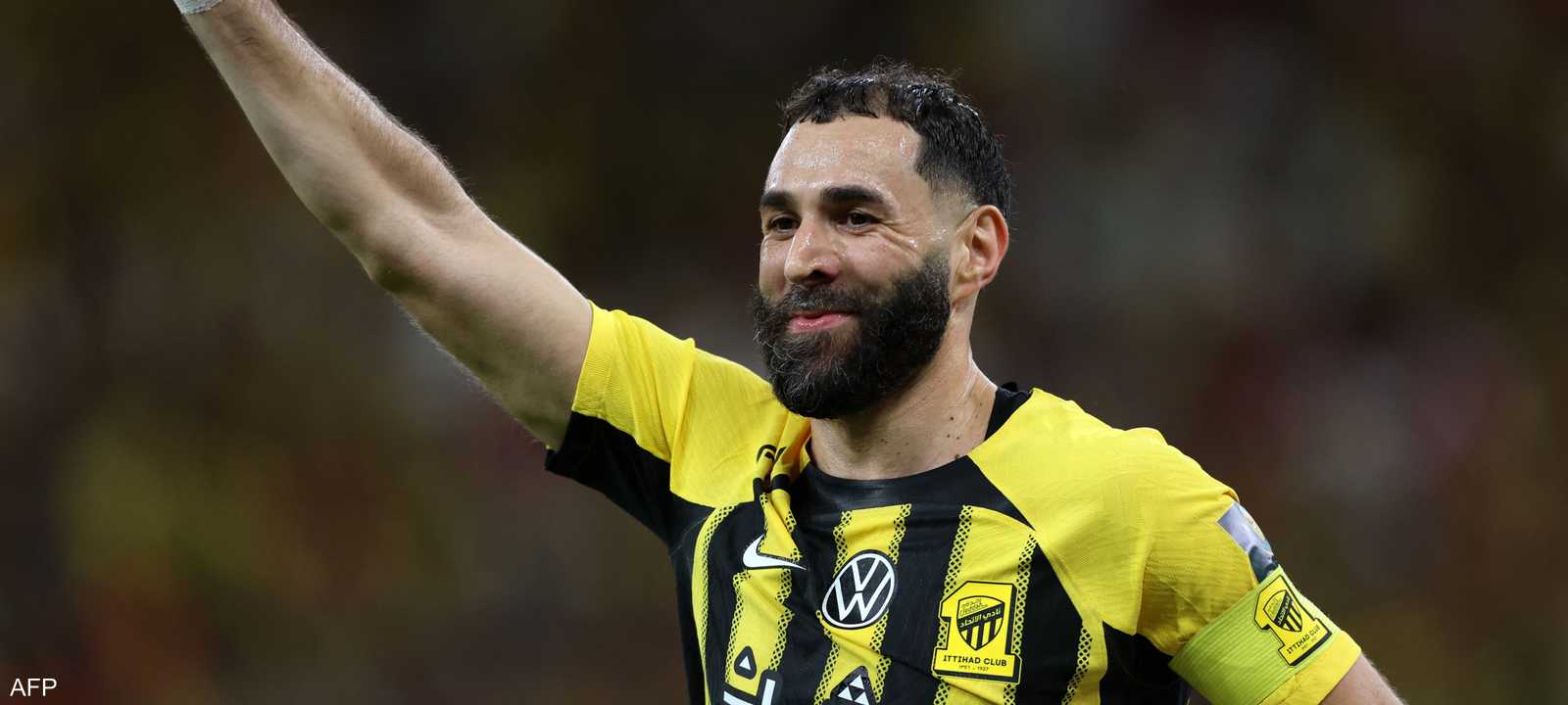 كريم بنزيمة بقميص الاتحاد السعودي