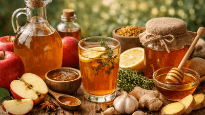 خل التفاح والعسل.. تعرف على فوائد "مزيج سحري"