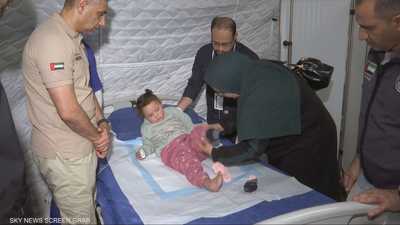 المستشفى الإماراتي العائم يستقبل مجموعة جديدة من الفلسطينيين