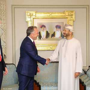 البوسعيدي يستقبل ويتكوف وكوشنر