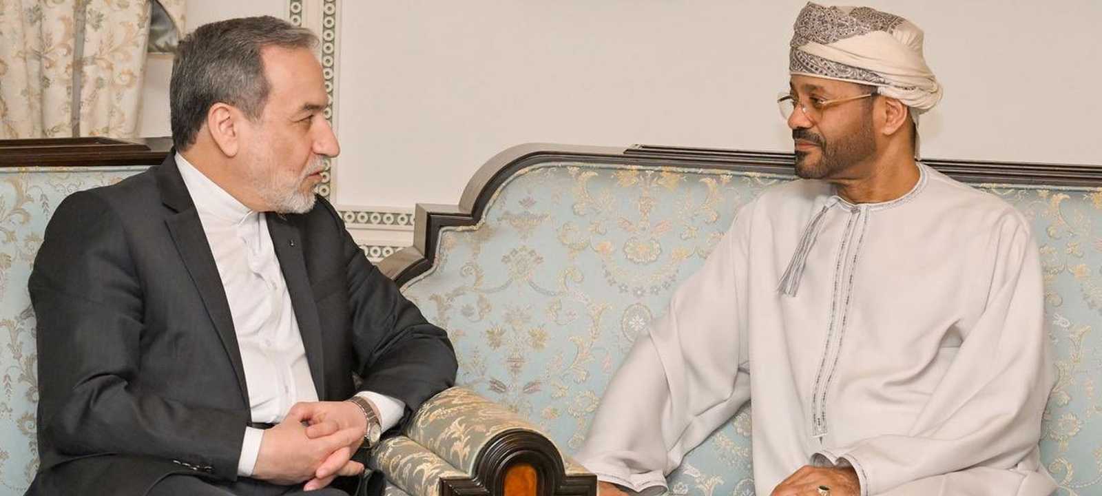 وزيرا خارجية إيران وسلطنة عُمان