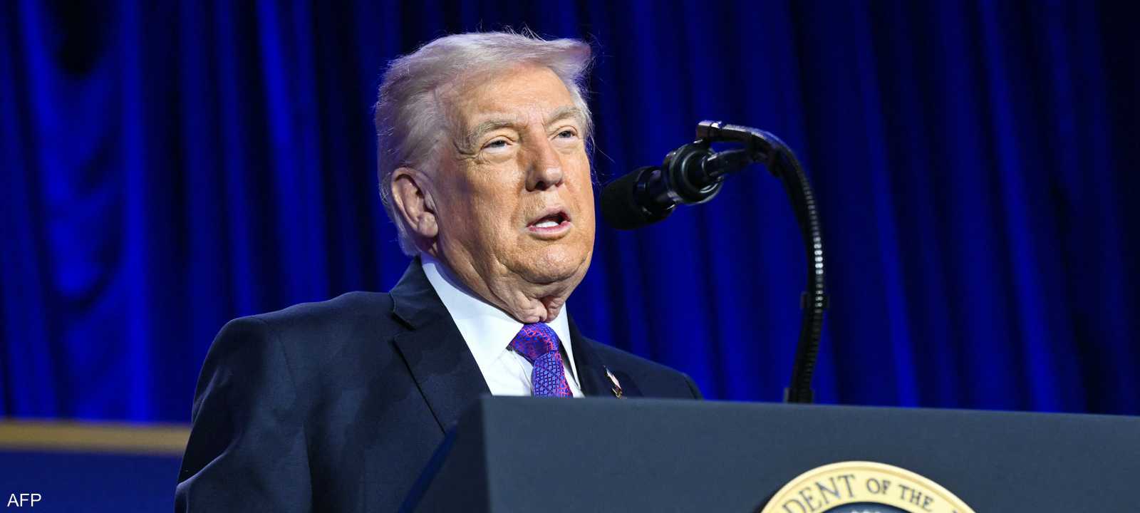 الرئيس ⁠الأميركي دونالد ترامب