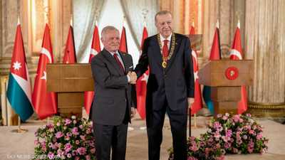 بيان أردني–تركي بعد لقاء الملك عبد الله الثاني وأردوغان