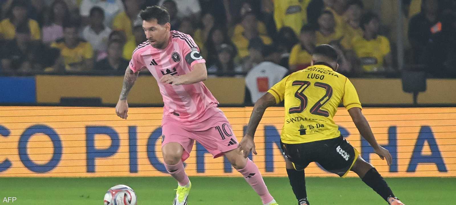 ميسي تألق أمام برشلونة الإكوادوري