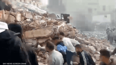 فيديو.. انهيار مبنى قديم بشارع سوريا في طرابلس