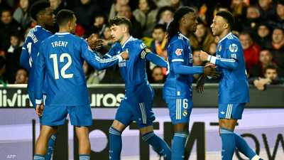 الدوري الإسباني.. ريال مدريد يشعل السباق بفوزه على فالنسيا