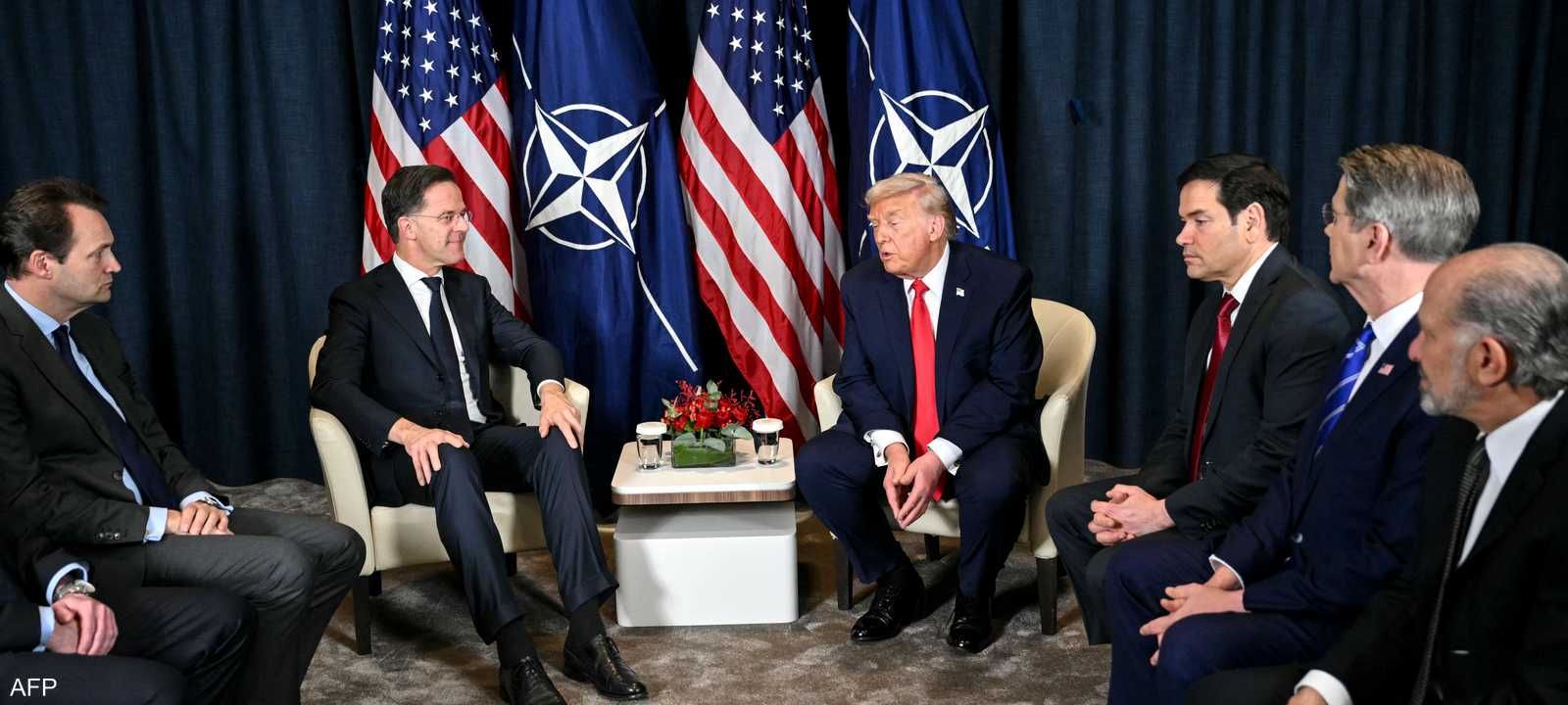 ترامب وروته