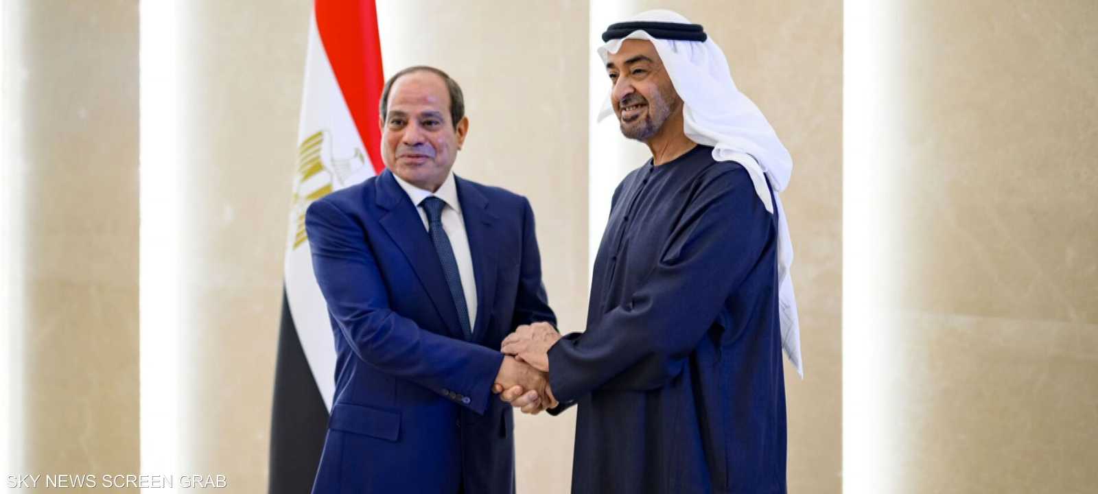 السيسي زار أبوظبي الإثنين
