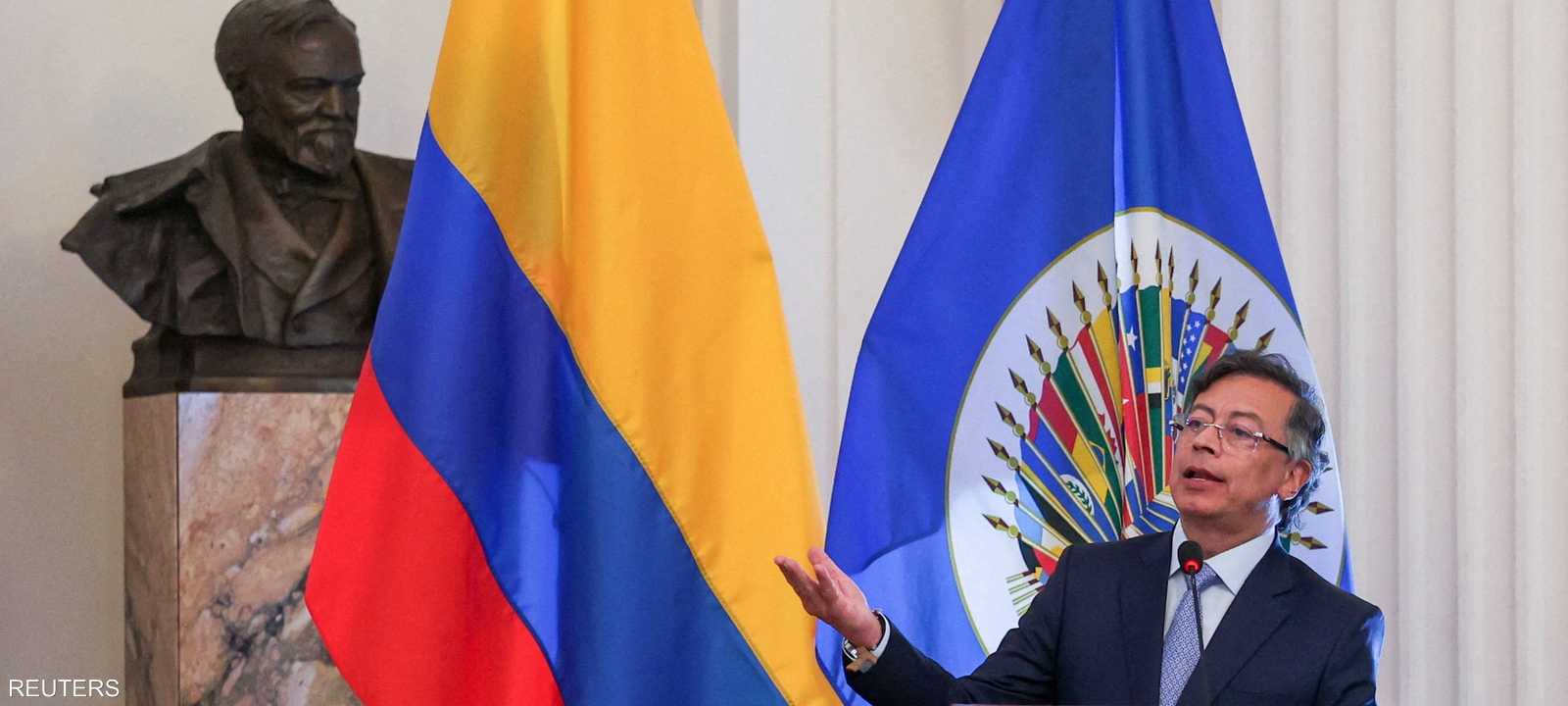 الرئيس الكولومبي غوستافو بيترو