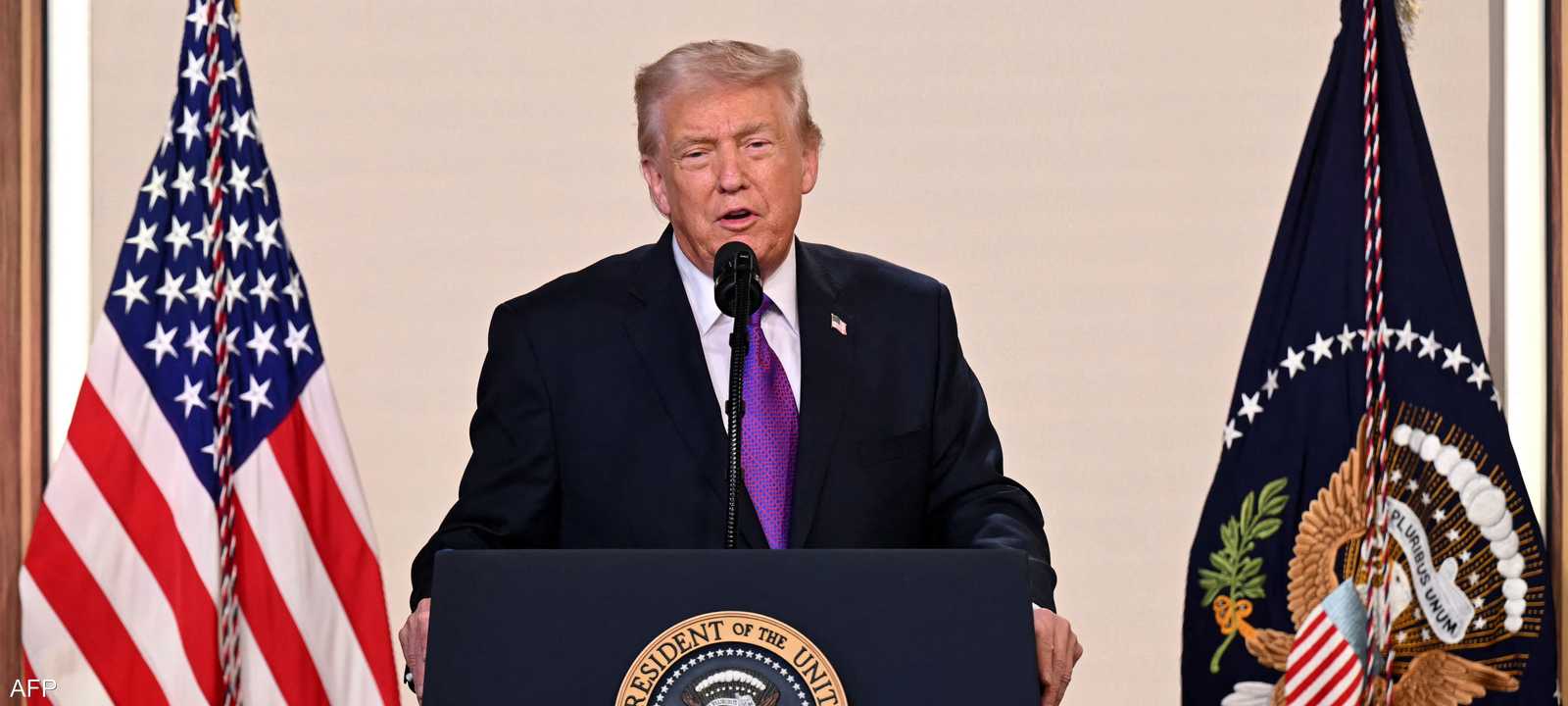 الرئيس الأميركي دونالد ترامب