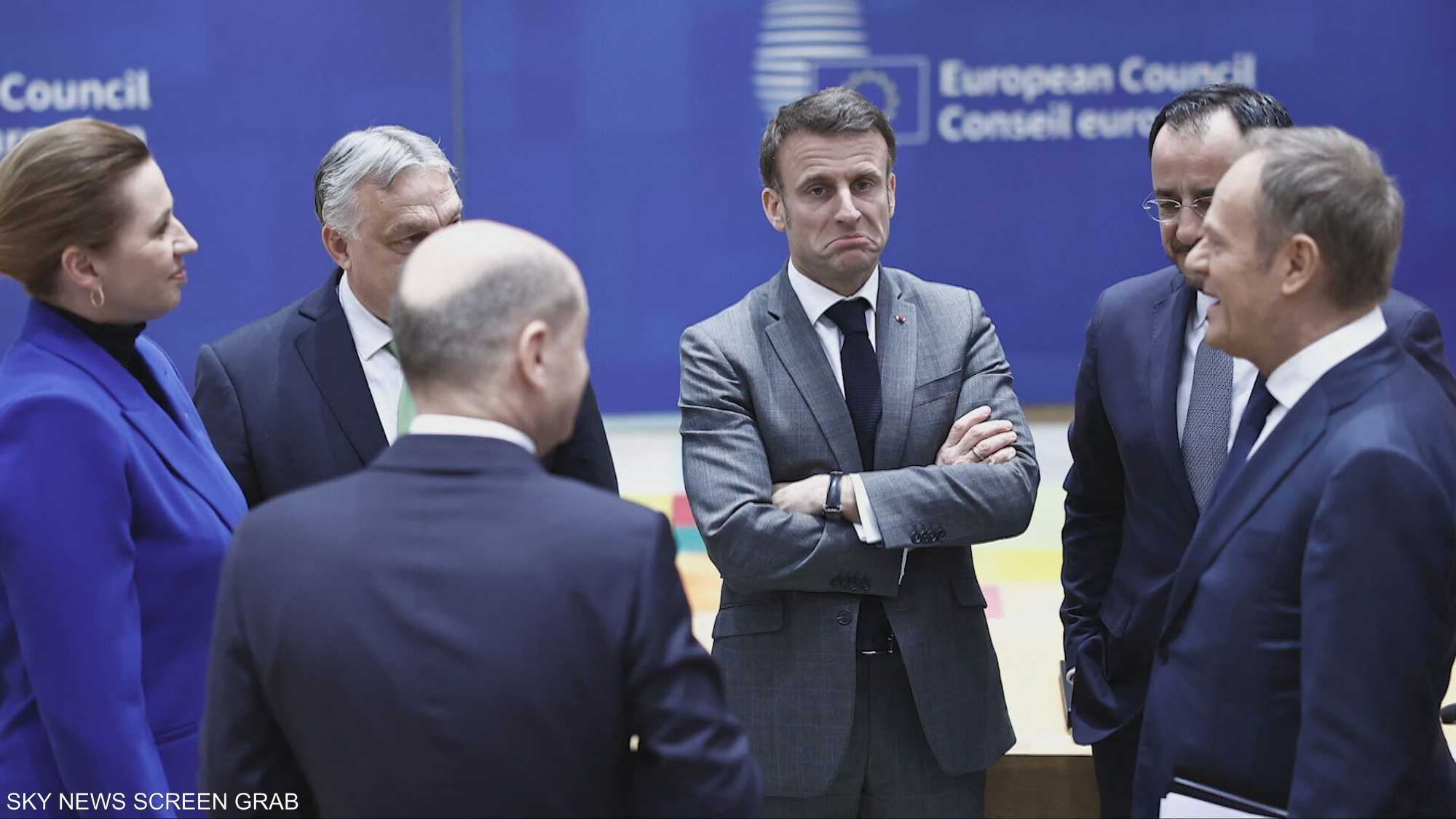 ماكرون يحذر الدول الأوروبية من أنها مقبلة على صدامات جديدة