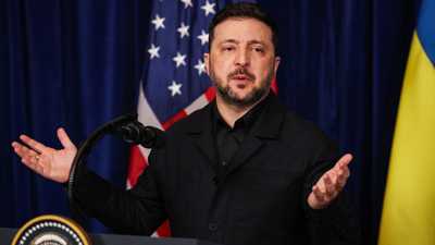 الرئيس الأوكراني فولوديمير زيلينسكي