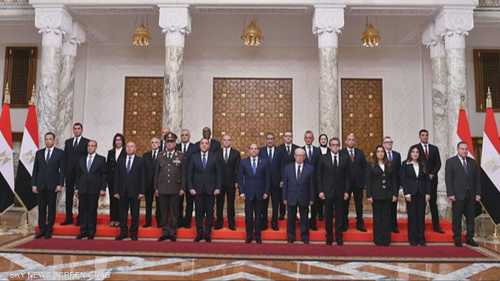 تشكيلة وزارية جديدة في مصر من 23 وزيرا برئاسة مدبولي