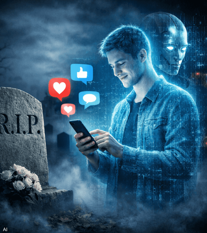 يمكن لهذه "النسخة الرقمية" الإعجاب بمنشورات الآخرين