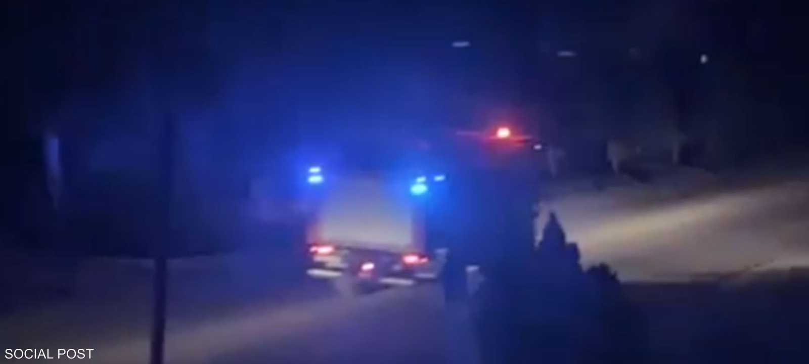 صورة متداولة من موقع الهجوم