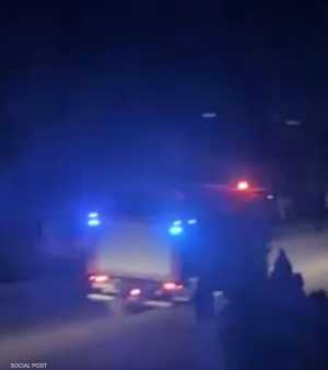 صورة متداولة من موقع الهجوم