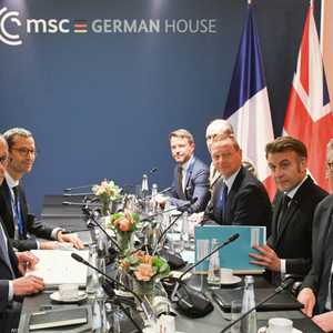 إجتماع لقادة أوروبا في مؤتمر ميونخ