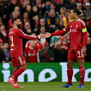 محمد صلاح وفان دايك