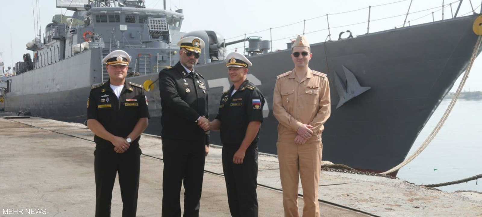 المناورات الروسية الإيرانية تنطلق الخميس