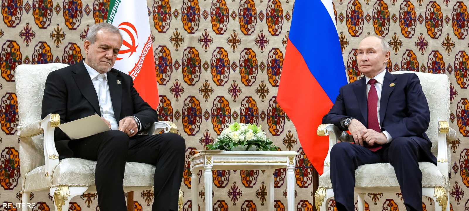 روسيا وإيران وقعتا المعاهدة قبل أكثر من عام