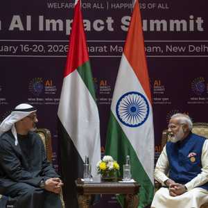 ولي عهد أبوظبي يلتقي رئيس وزراء الهند